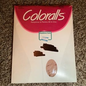 Vintage Coloralls pantyhose & panites all in one, color peach, size: AB